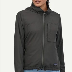 Patagonia W’s Mountain View Jkt Charcoal Hooded Jacket